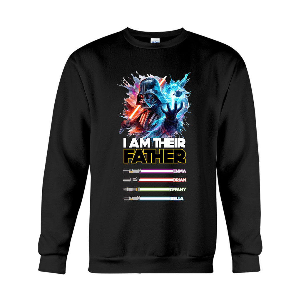 I Am Their Father - Personalized The Force T-shirt And Hoodie