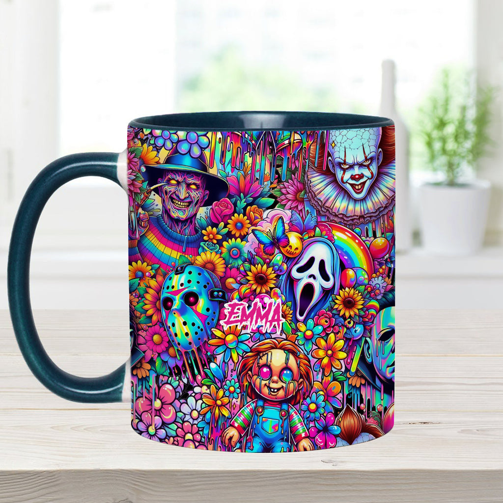 Colorful Horror - Personalized Accent Mug