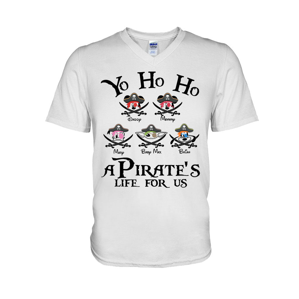Yo Ho Ho Pirates Life For Us Family - Personalized Cruising T-shirt And Hoodie