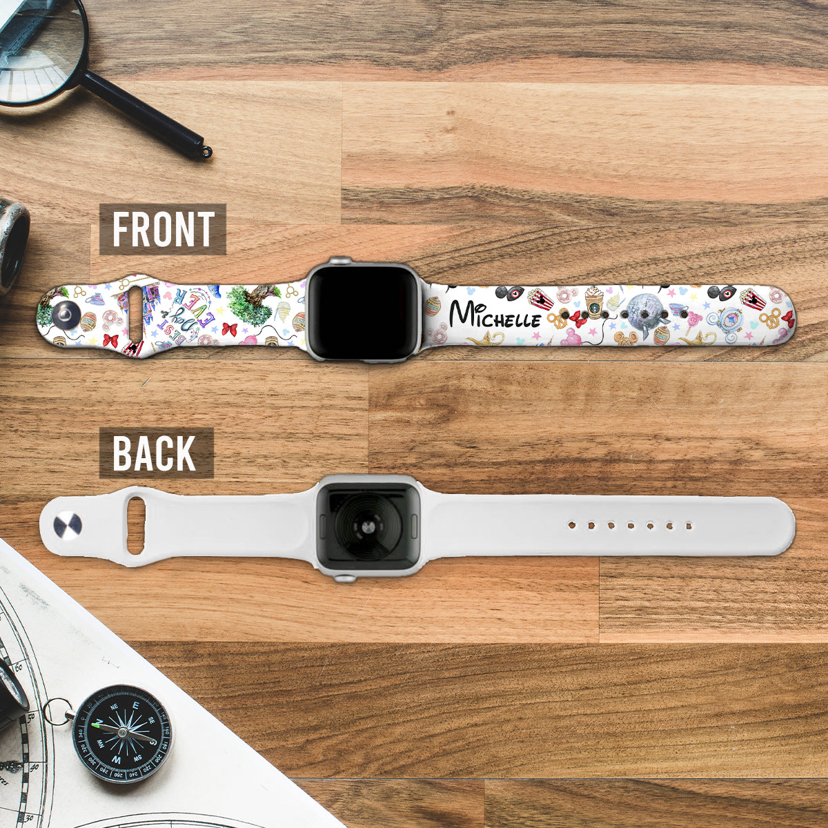 Love Magic Mouse Ears - Personalized Mouse Apple Watch Band