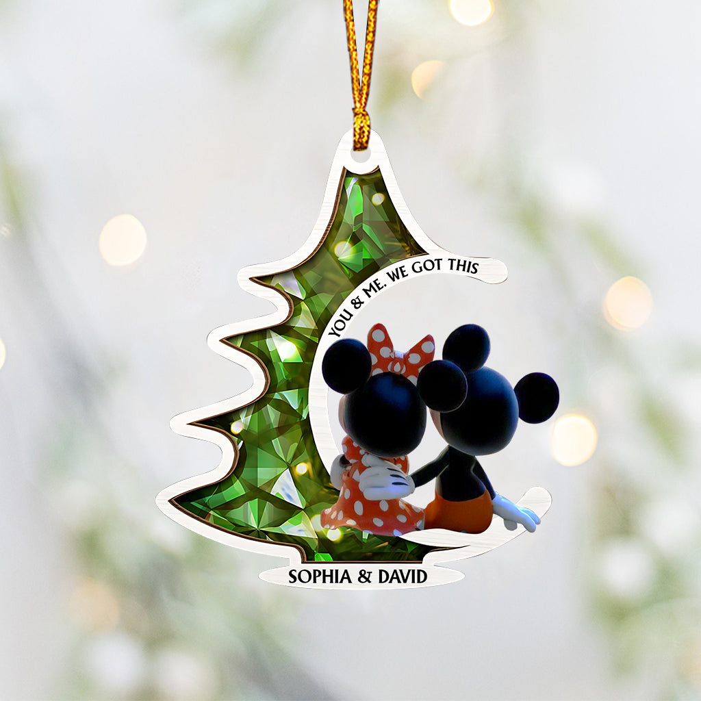 You & Me We Got This - Personalized Mouse Ornament