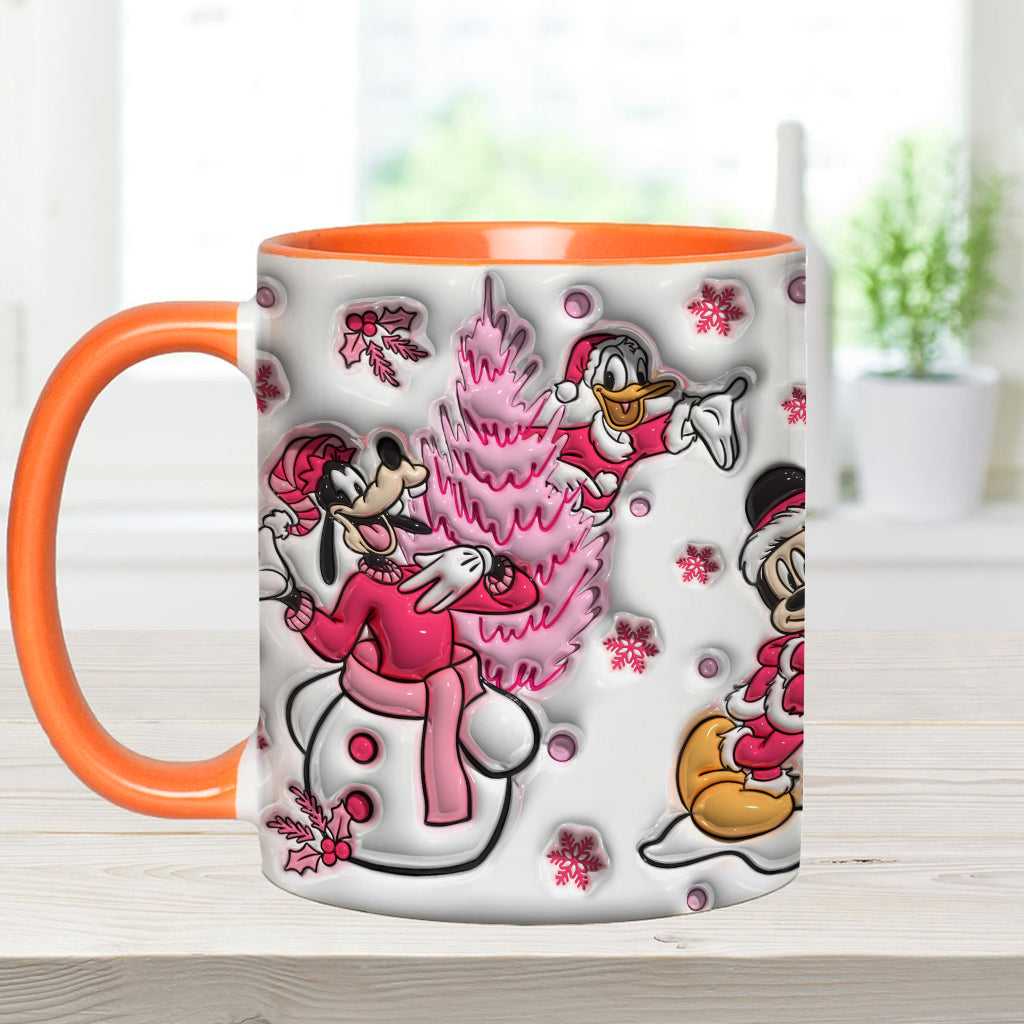Let It Snow - Personalized Mouse Accent Mug