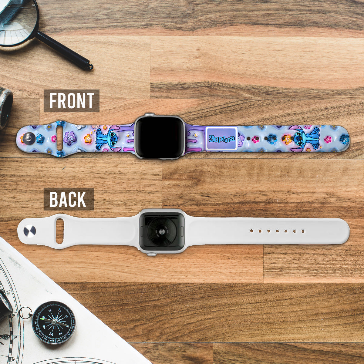 Ohana - Personalized Ohana Apple Watch Band