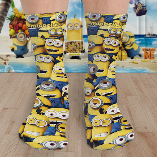 Cute Monster - Personalized Socks