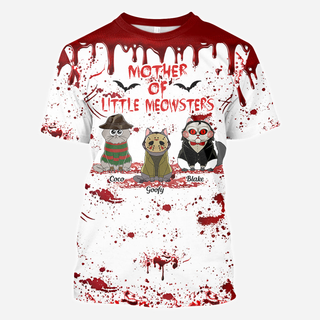 Mother Of Little Meowsters 
- Personalized Cat All Over Shirt