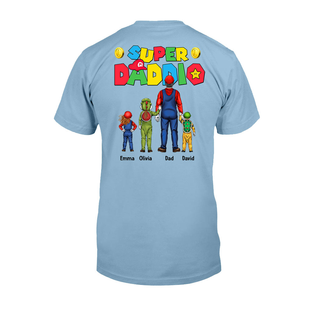 Super Daddio - Personalized Super Plumber T-shirt And Hoodie