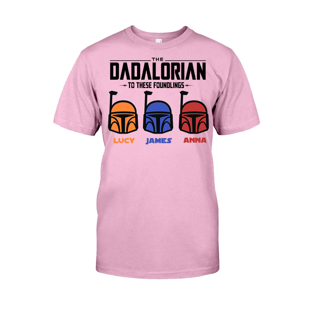 The Dadalorian Mamalorian To These Foundlings - Personalized The Force T-shirt And Hoodie