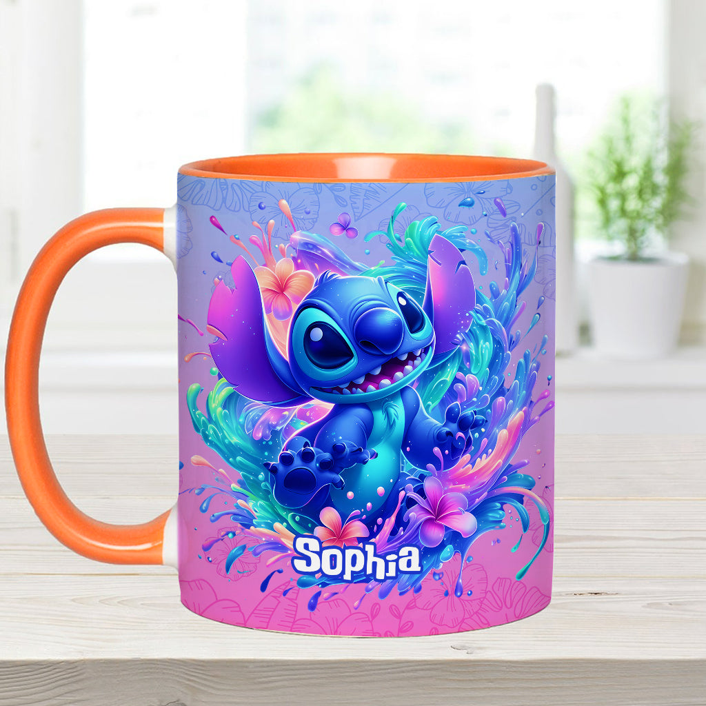 Ohana Means Family - Personalized Ohana Accent Mug