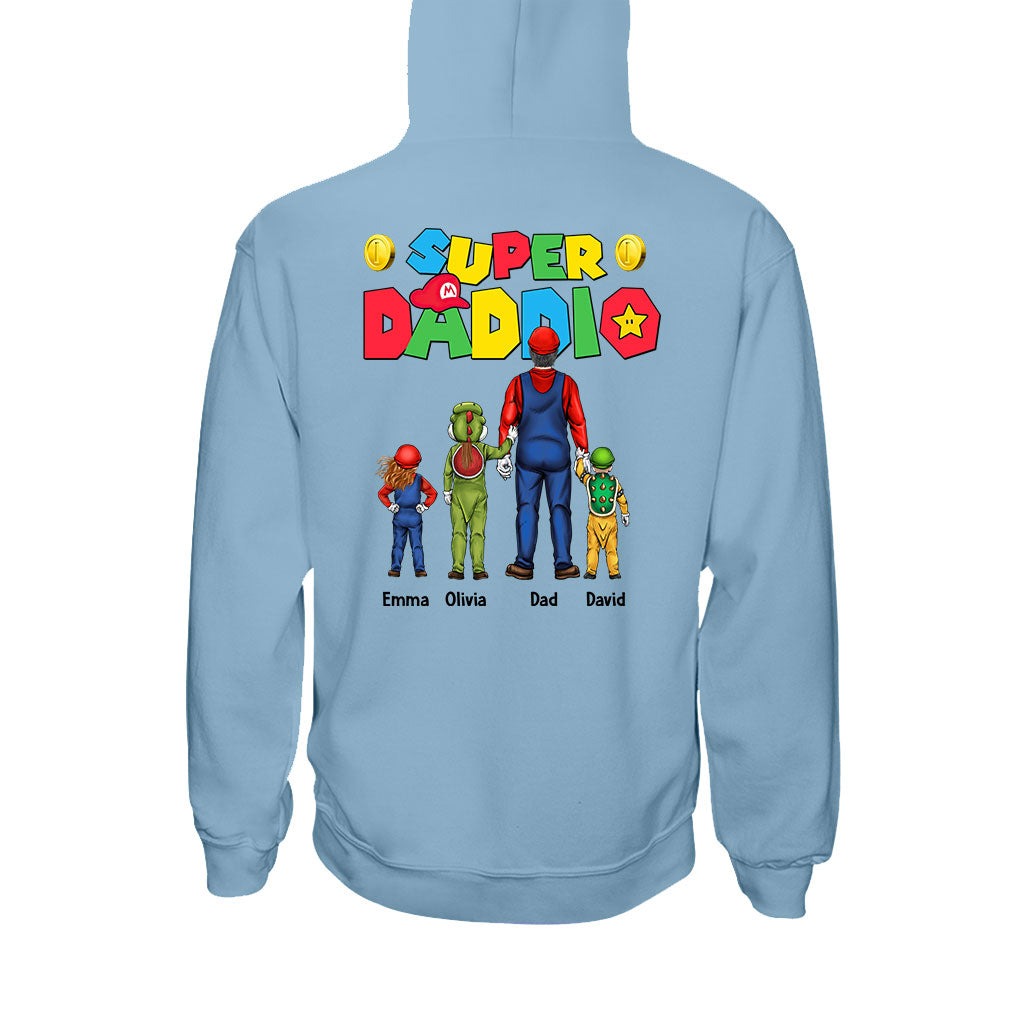 Super Daddio - Personalized Super Plumber T-shirt And Hoodie
