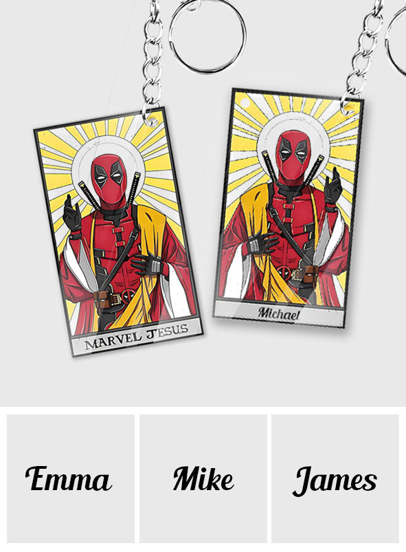 Superheoro God - Personalized The Psychopath Keychain