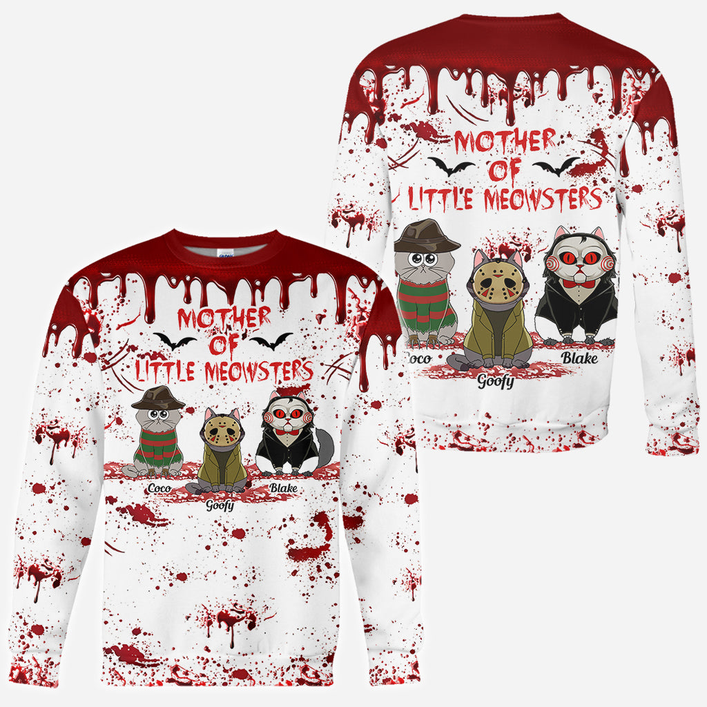 Mother Of Little Meowsters 
- Personalized Cat All Over Shirt