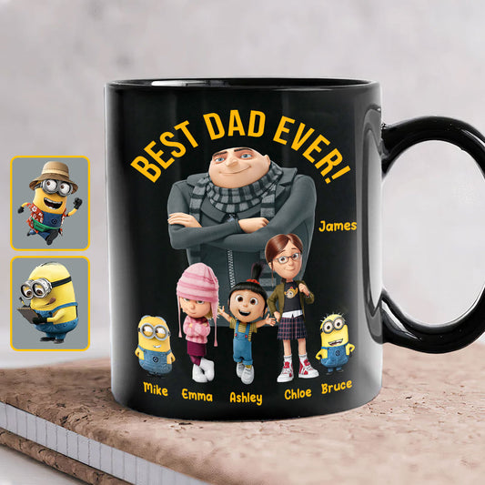 Best Dad Ever - Personalized Father Mug