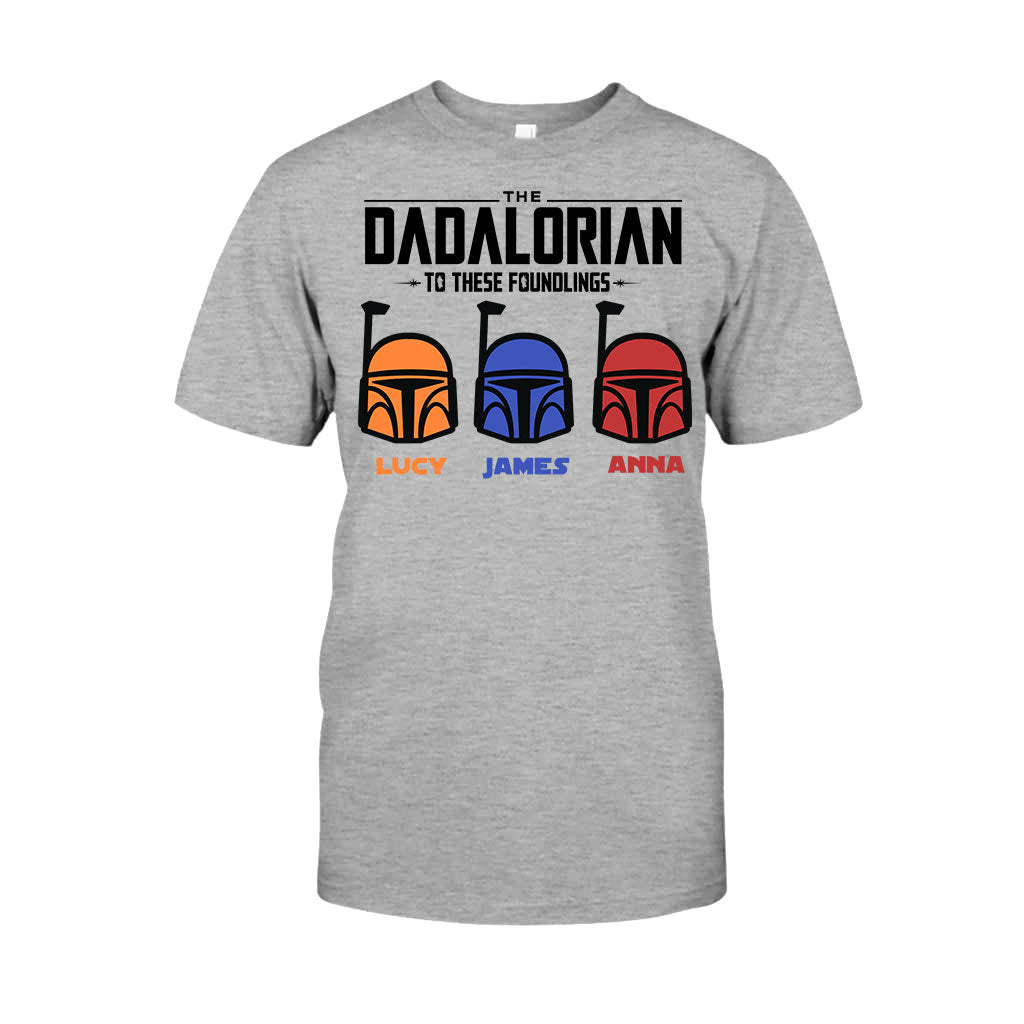 The Dadalorian Mamalorian To These Foundlings - Personalized The Force T-shirt And Hoodie