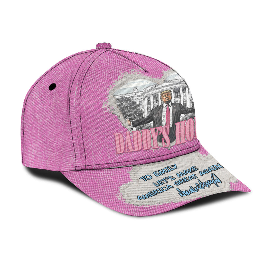 Daddy's Home - Personalized Classic Cap