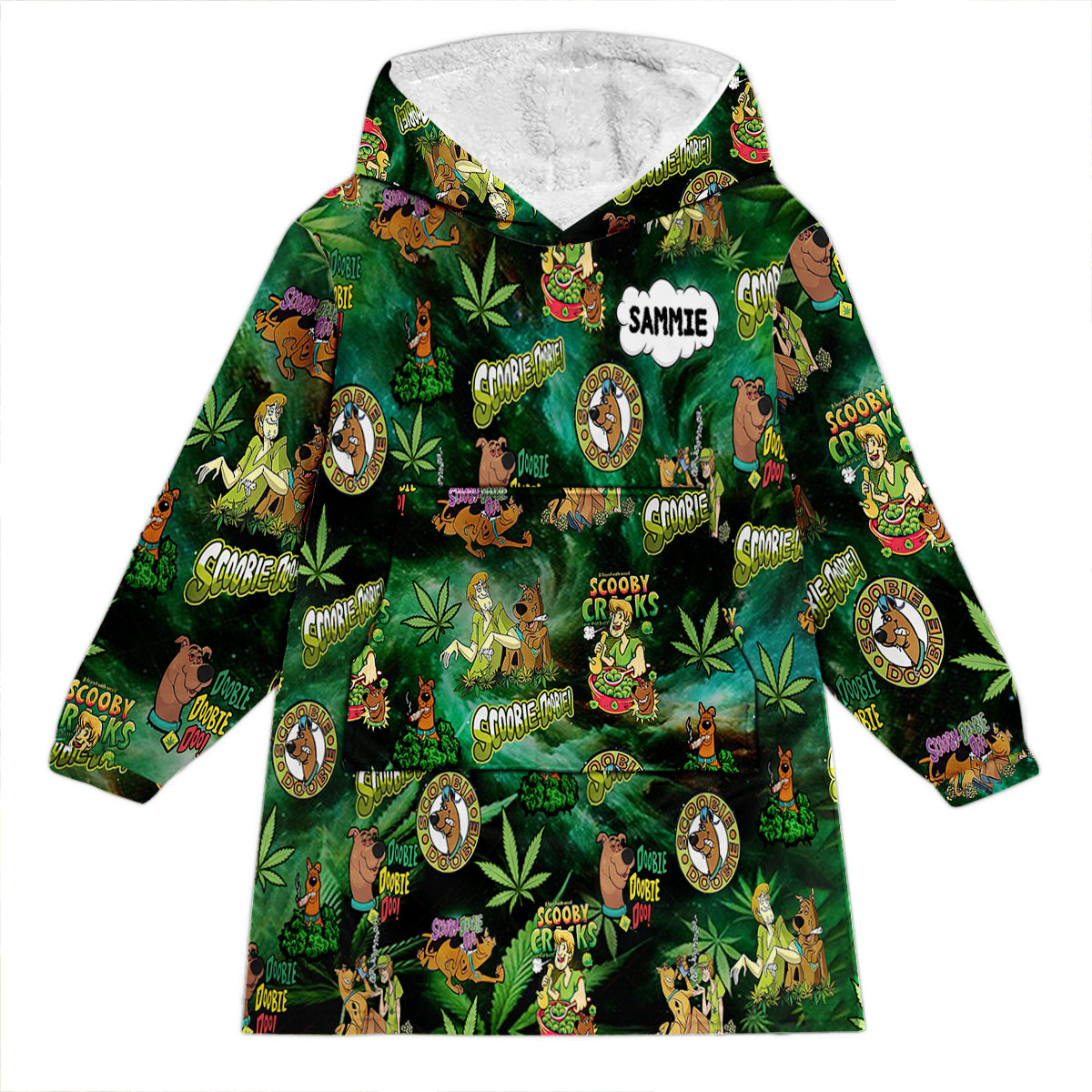 All I Need - Personalized Weed Blanket Hoodie