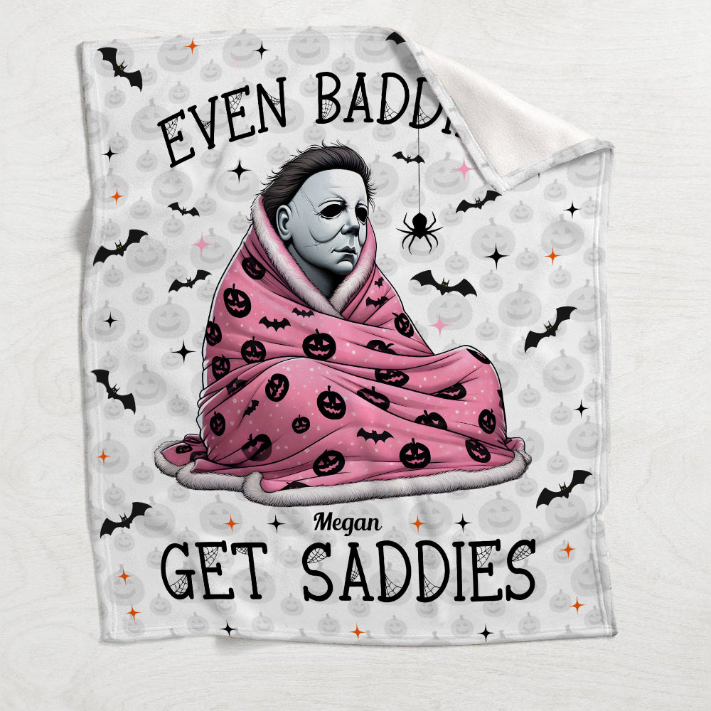 Even Baddies Get Saddies - Personalized Blanket