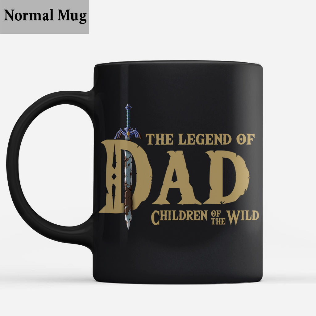 Dad The Legend Of Dad Any Title - Personalized The Adventurer Mug