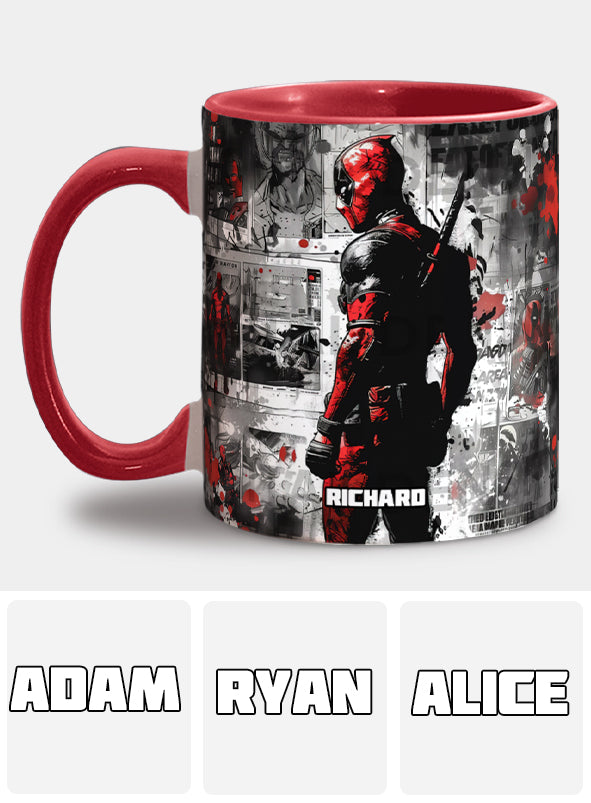 Anti-Hero - Personalized The Psychopath Accent Mug