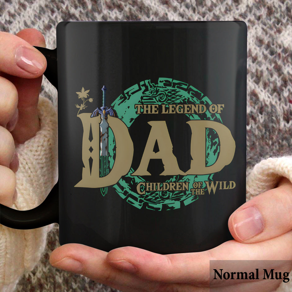 The Legend Of Dad/ Mom/ Nana... - Personalized The Hero's Legend Mug