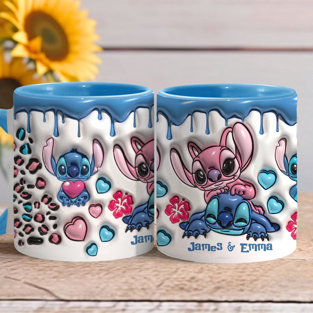Ohana Love - Personalized Ohana Accent Mug