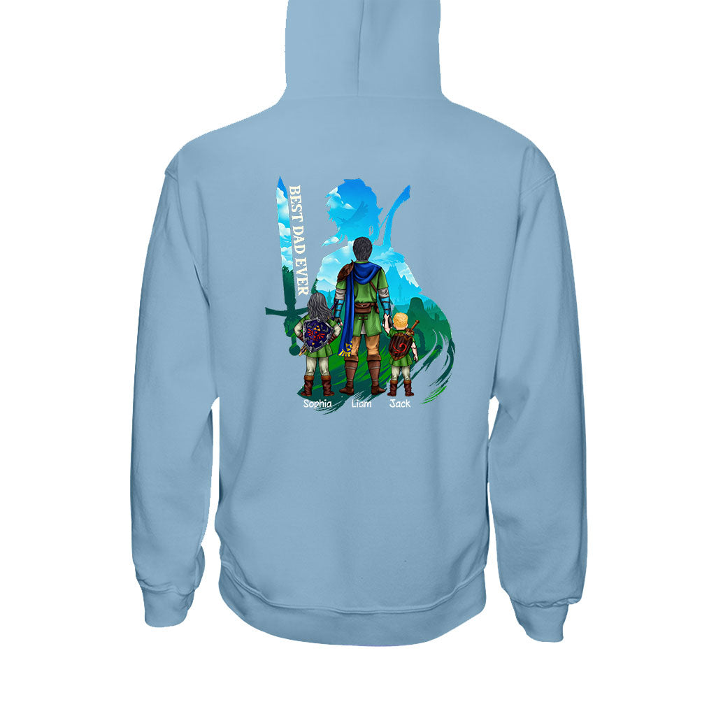 The Legend Of Dad The Hero's Legend T-shirt And Hoodie