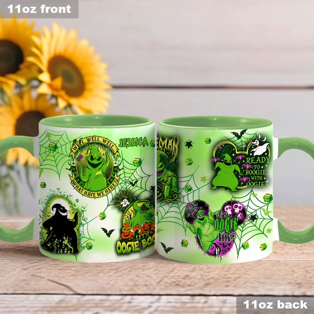 Oogie Boogie Bash - Personalized Nightmare Accent Mug