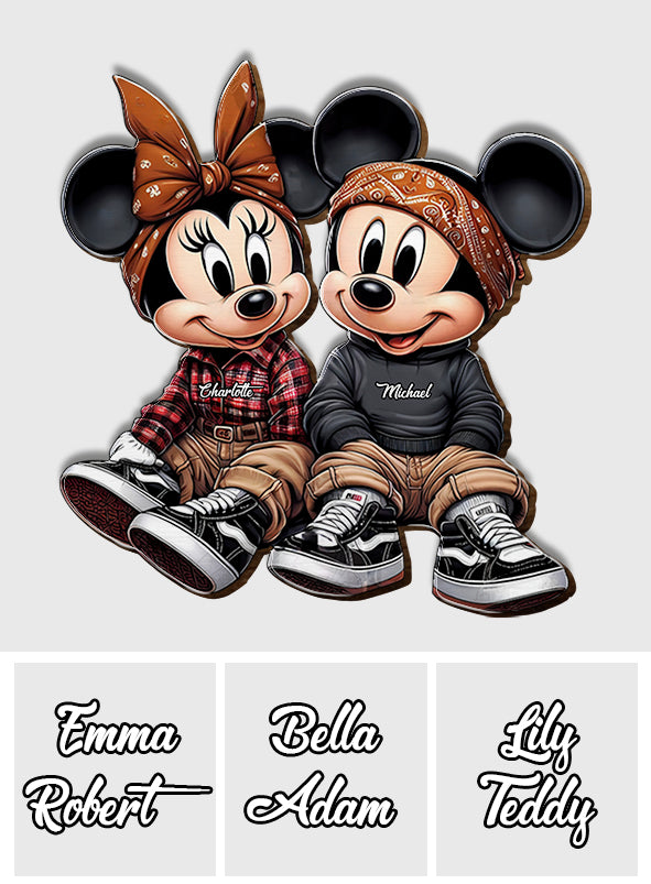 Chiano Mouse - Personalized Mouse Shaped Car Visor Clip