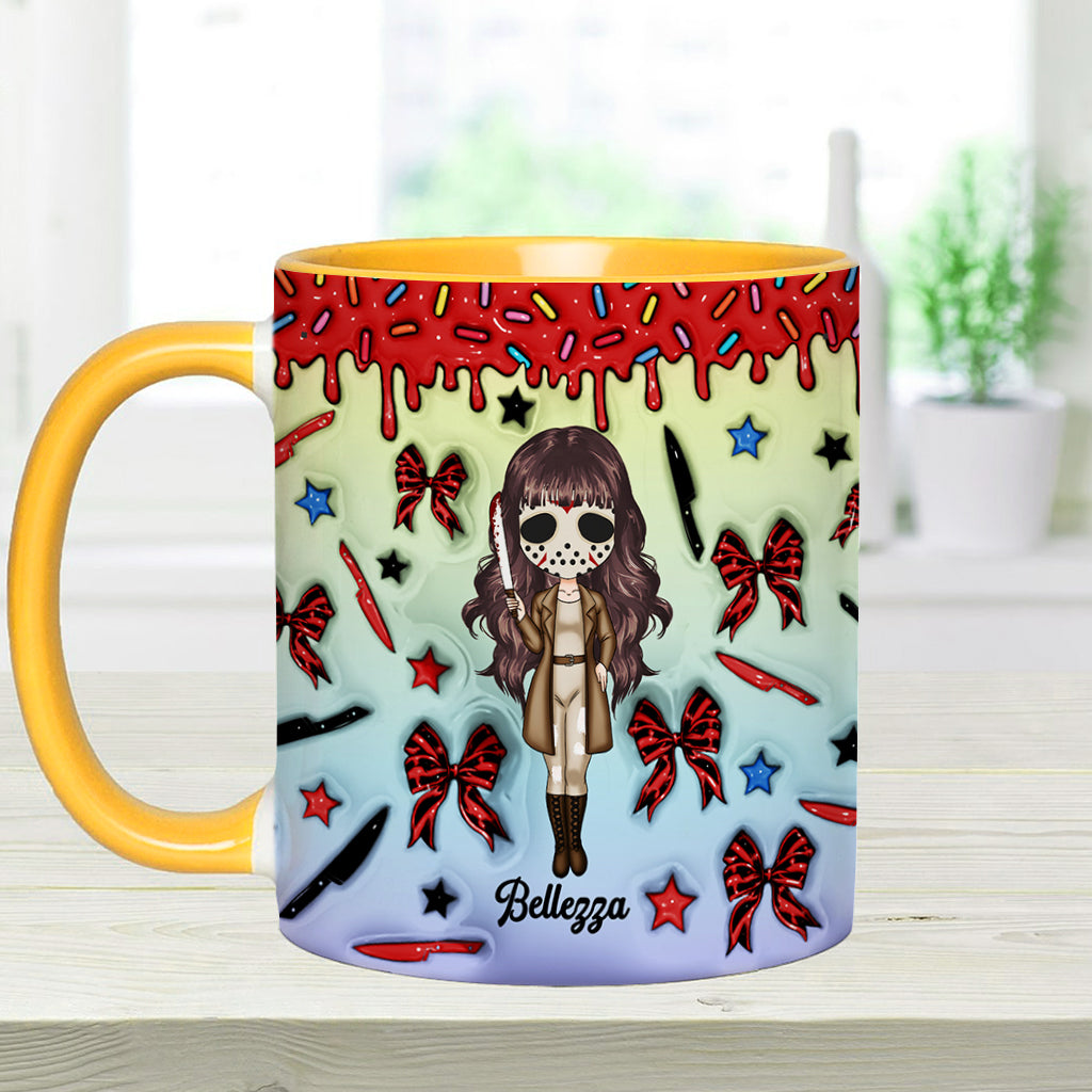 I Watch Enough Murder Shows - Personalized Accent Mug