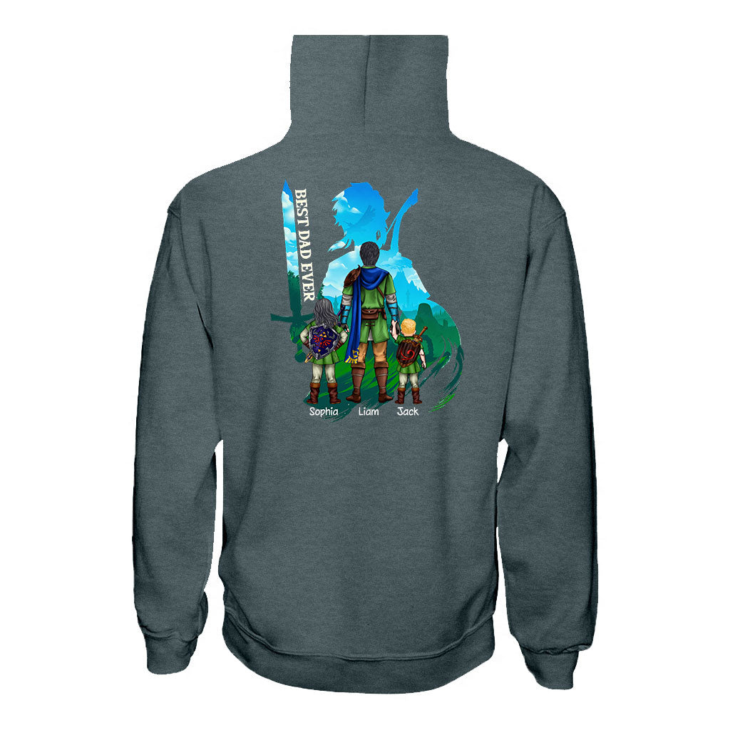The Legend Of Dad The Hero's Legend T-shirt And Hoodie