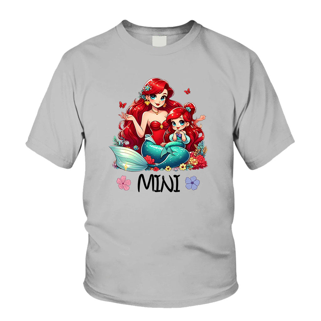 Chicano Royal Mother & Daughter - Personalized Mouse T-shirt And Hoodie