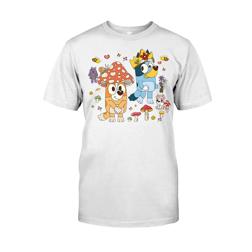 Mushroom Pattern - Mouse T-shirt And Hoodie