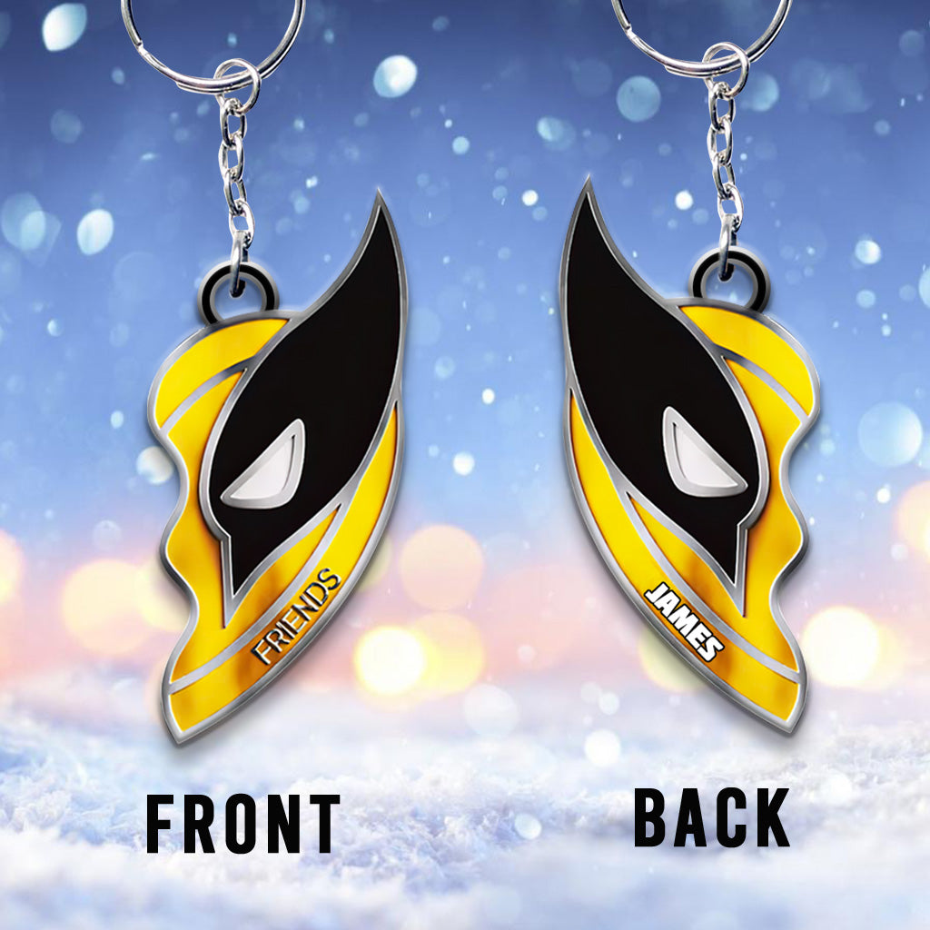 Bestie Forever - Personalized The Psychopath Matching Keychain
