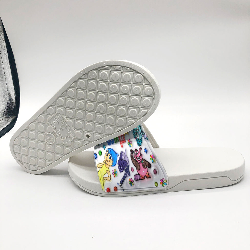 It's Ok To Feel All The Feels - Personalized Slide Sandals