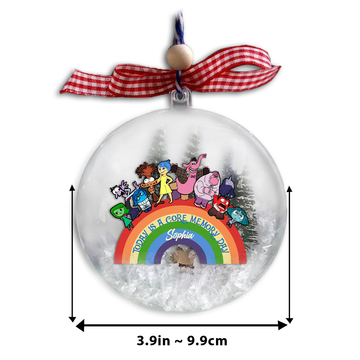 Today Is A Core Memory Day - Personalized Snow Globe Ornament