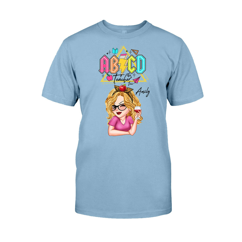 The Teacher Tour - Personalized Teacher T-shirt And Hoodie