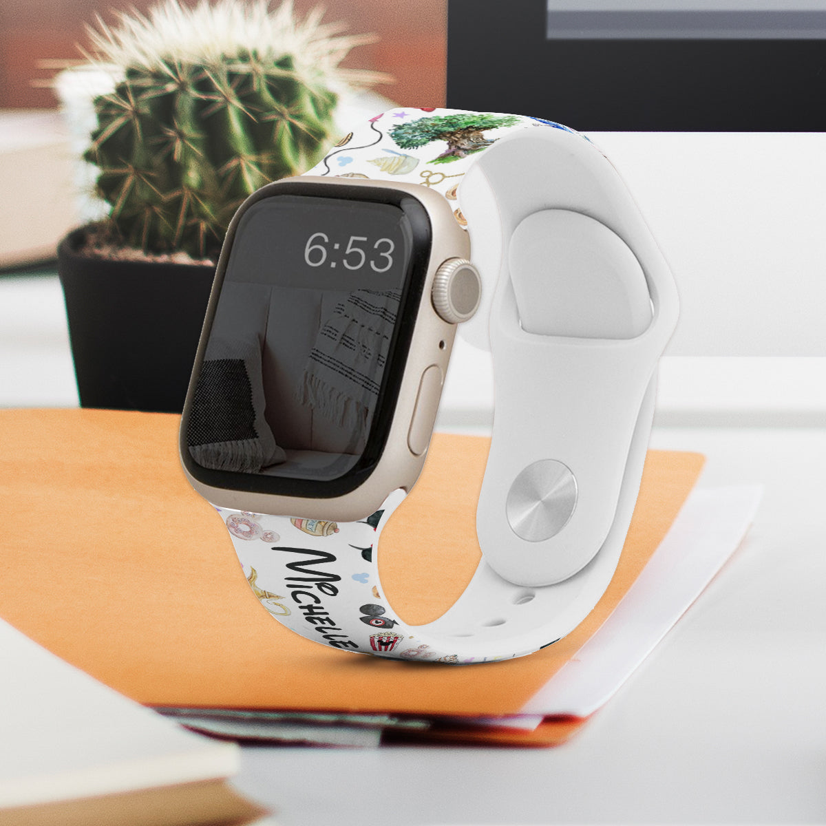 Love Magic Mouse Ears - Personalized Mouse Apple Watch Band