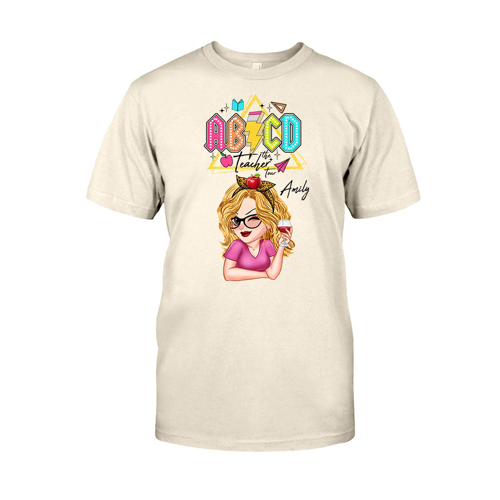 The Teacher Tour - Personalized Teacher T-shirt And Hoodie