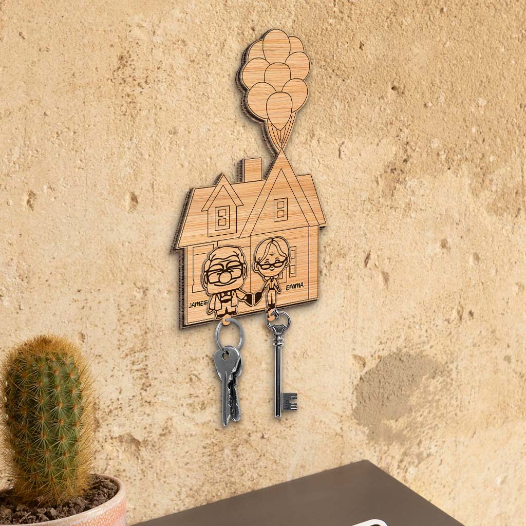You And Me We Got This - Personalized Mouse Key Holder