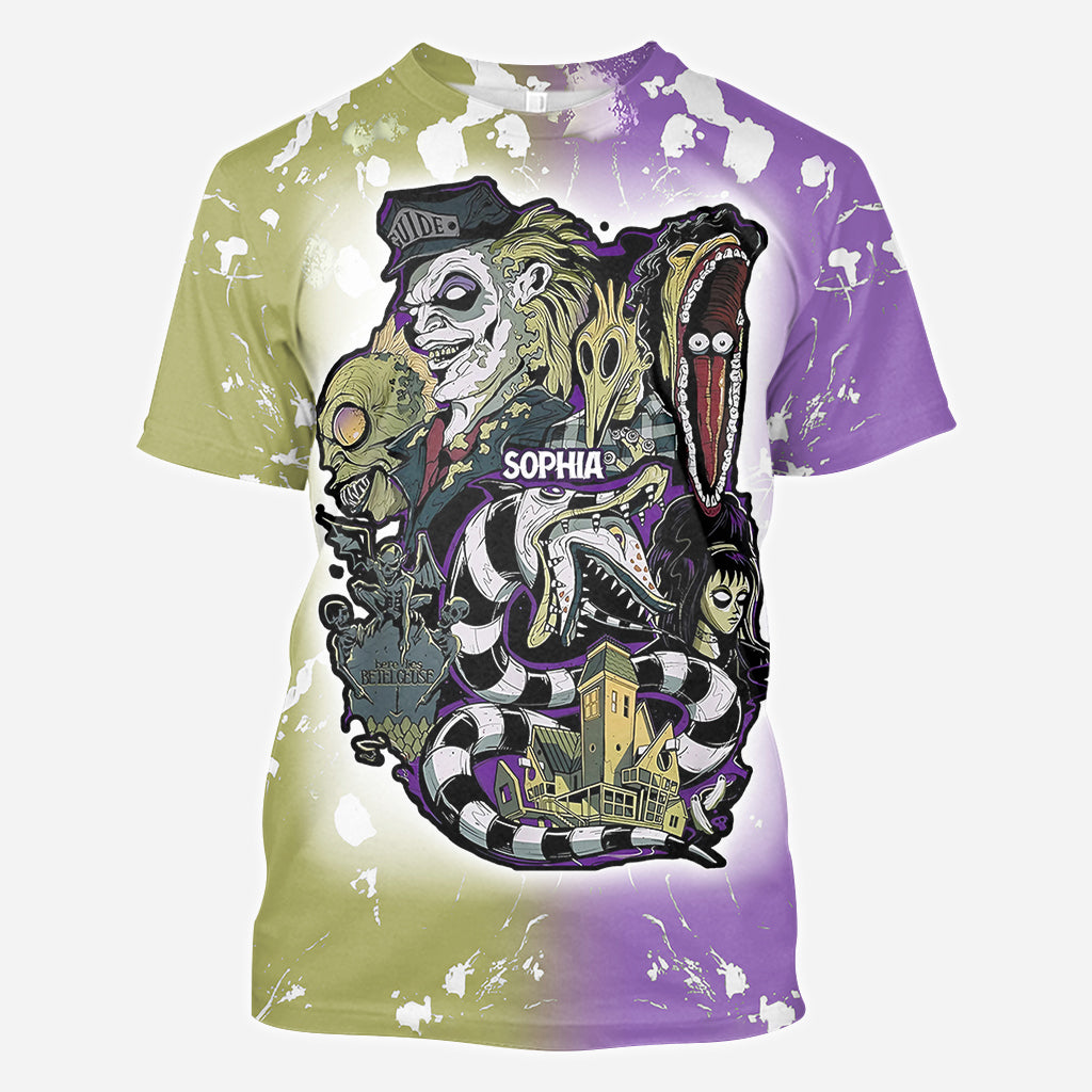 Never Trust The Living - Personalized All Over Shirt