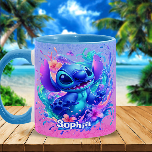 Ohana Means Family - Personalized Ohana Accent Mug