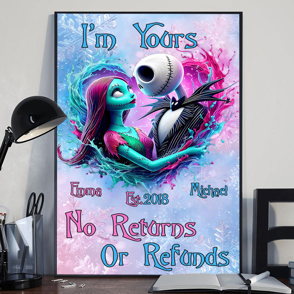 I'm Yours - Personalized Nightmare Canvas And Poster