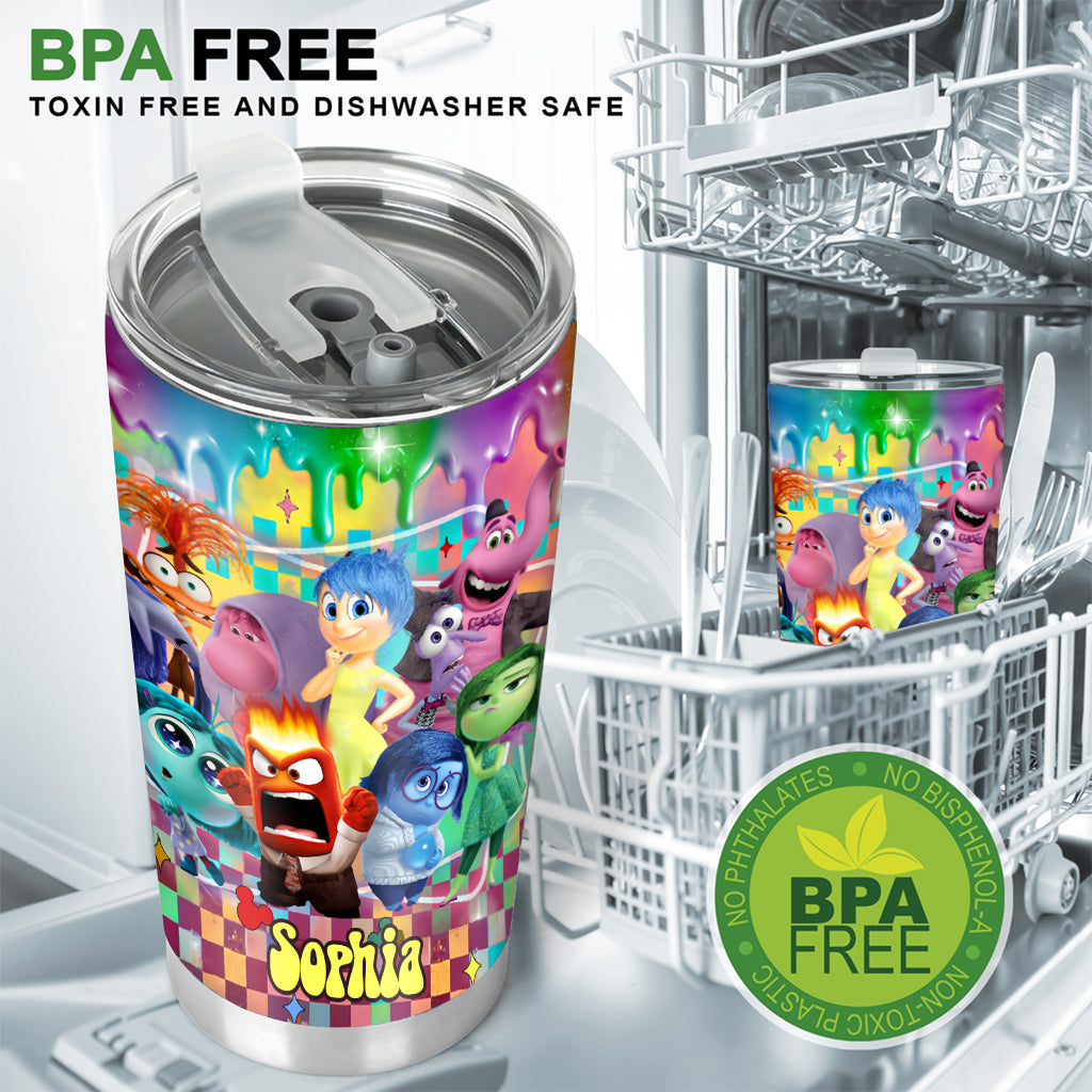 Today I Feel - Personalized Mouse Tumbler