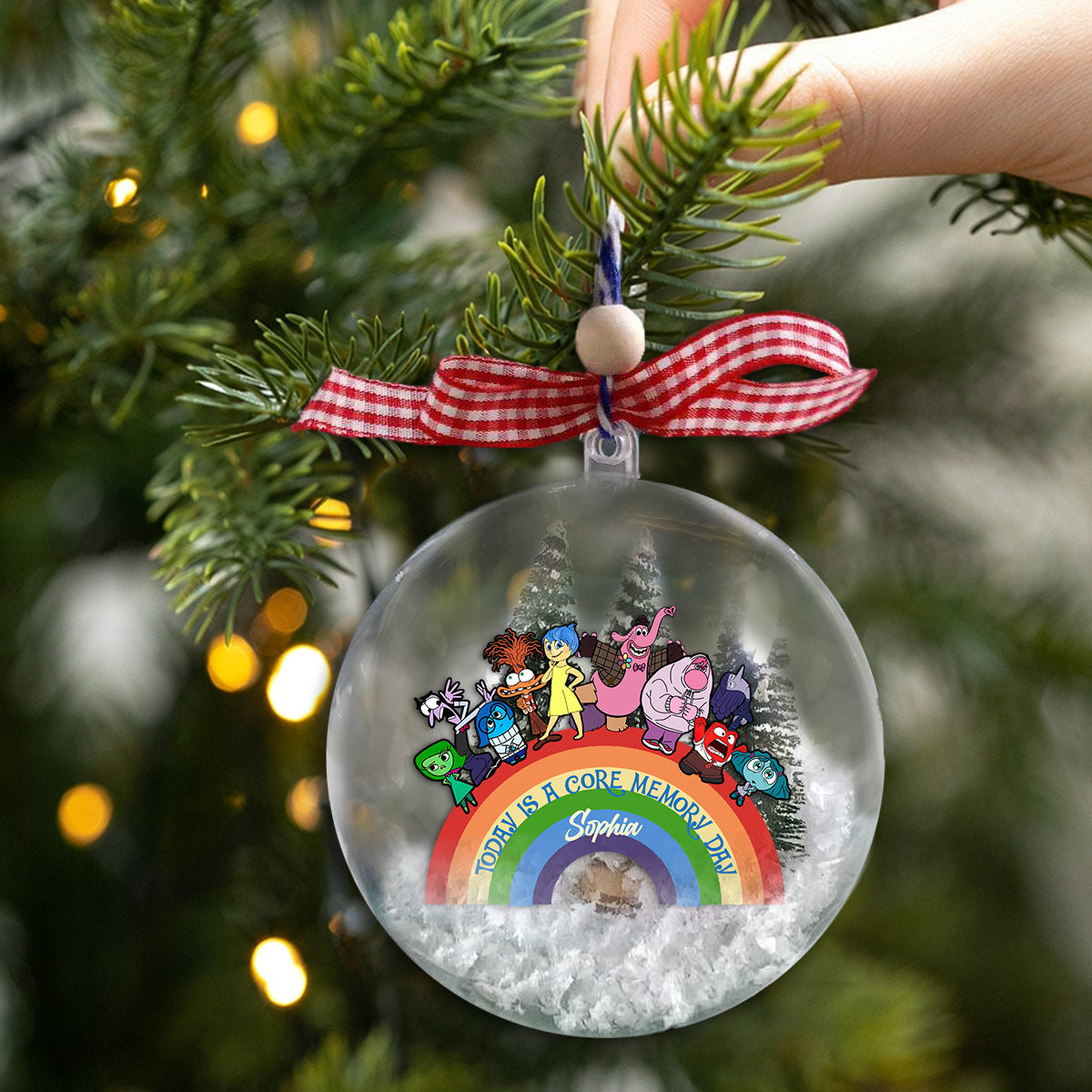 Today Is A Core Memory Day - Personalized Snow Globe Ornament