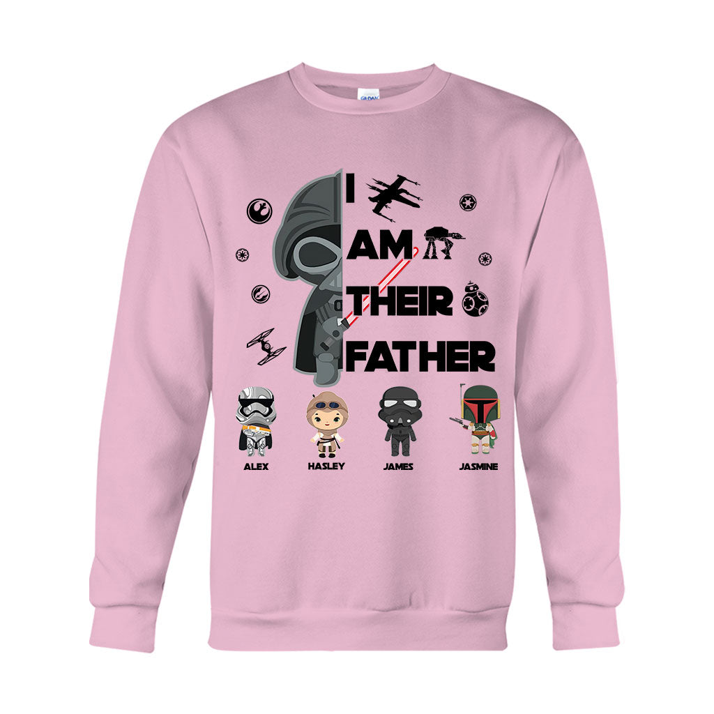 I Am Their Father - Personalized The Force T-shirt And Hoodie