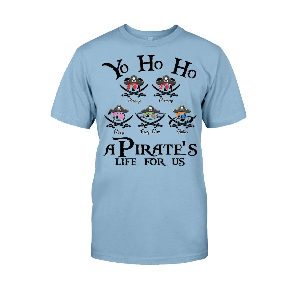 Yo Ho Ho Pirates Life For Us Family - Personalized Cruising T-shirt And Hoodie