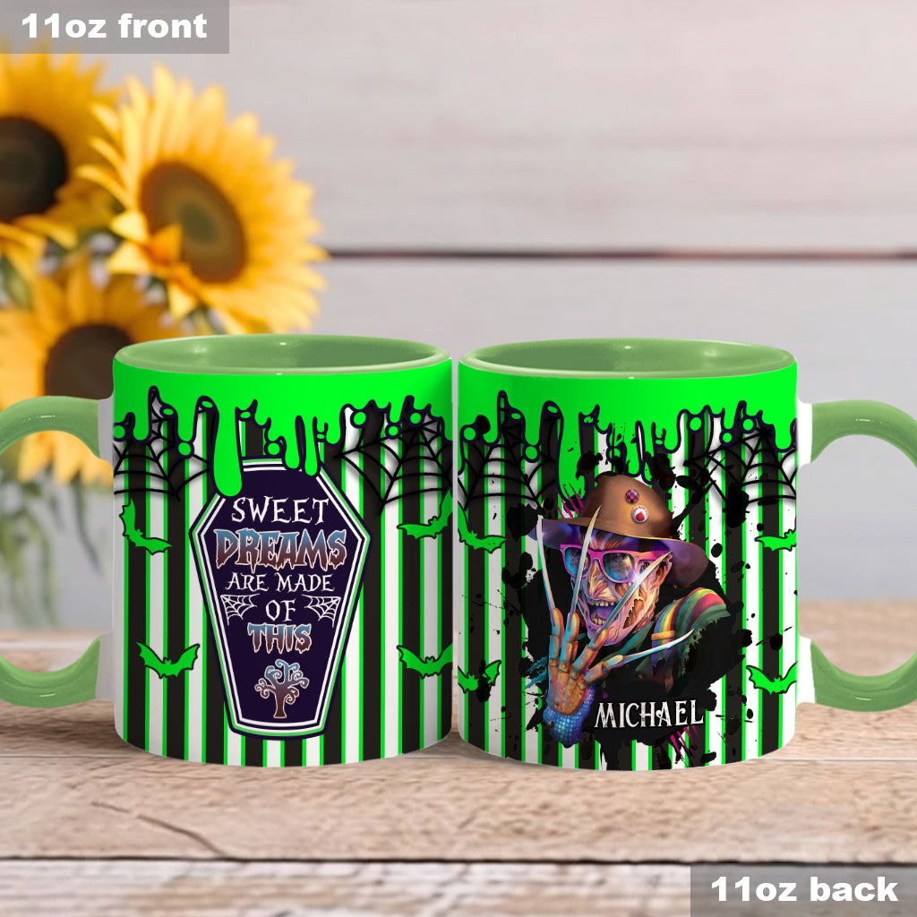 Sweet Dreams Are Made Of This - Personalized Sweet Dreams Accent Mug