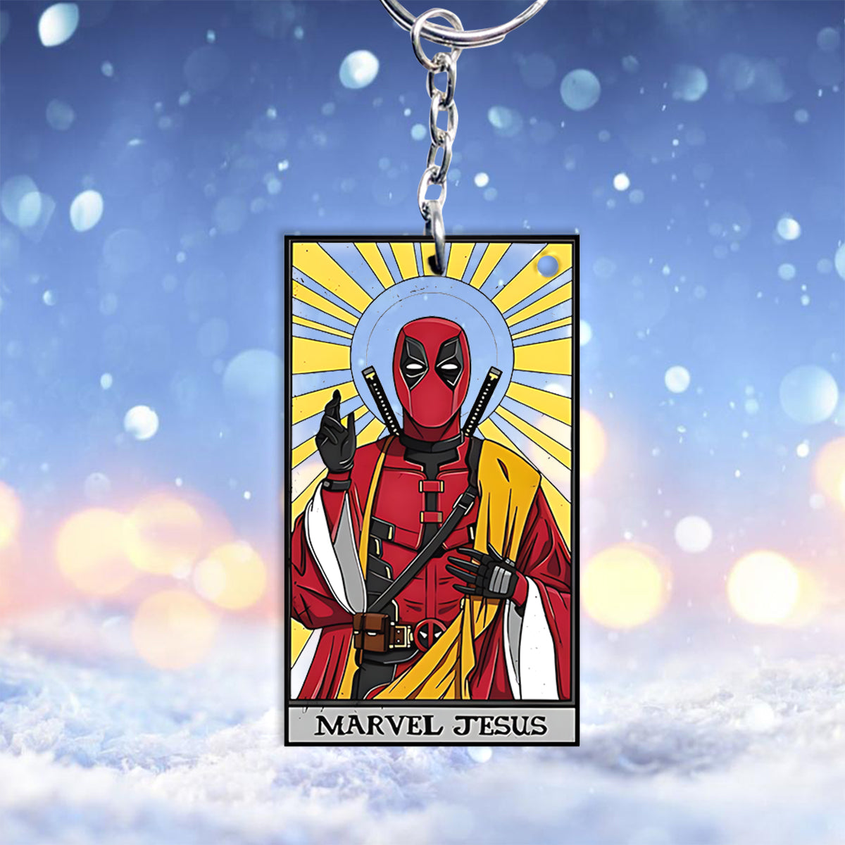 Superheoro God - Personalized The Psychopath Keychain