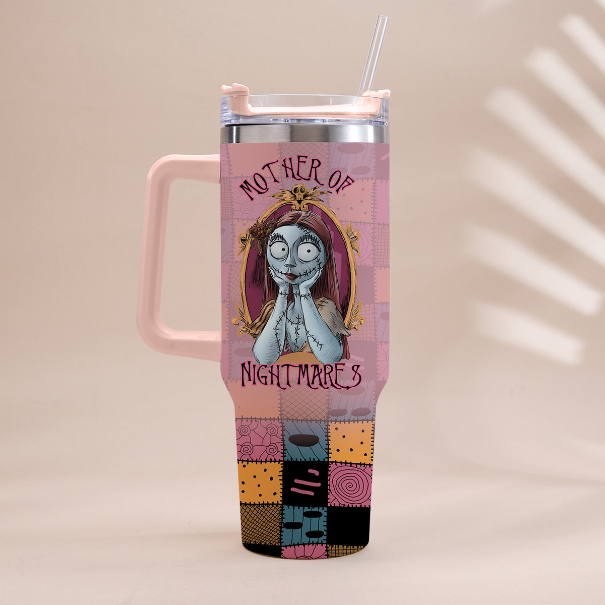 Mother Of Nightmares - Personalized Nightmare Tumbler With Handle