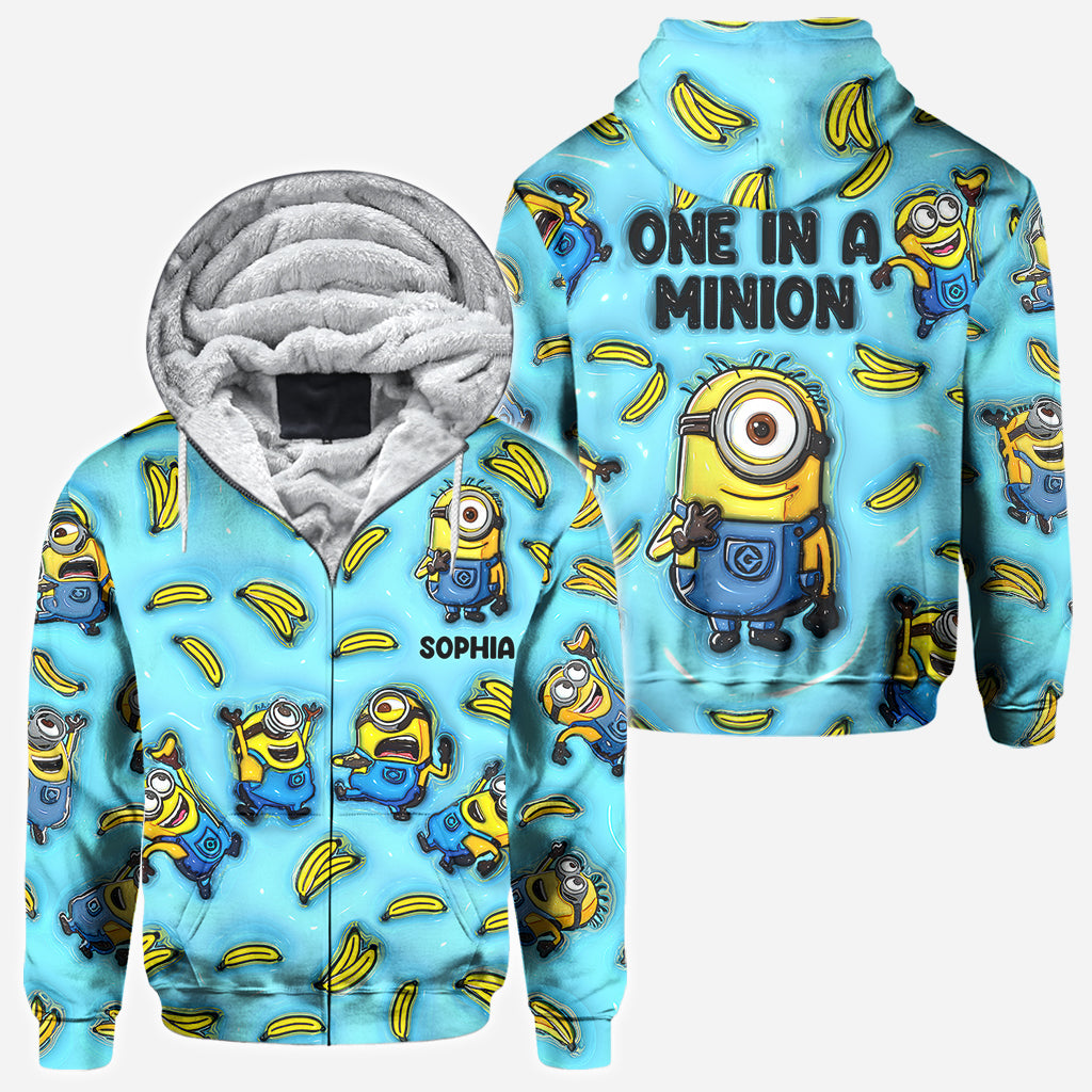 One In The Minion - Personalized All Over Shirt