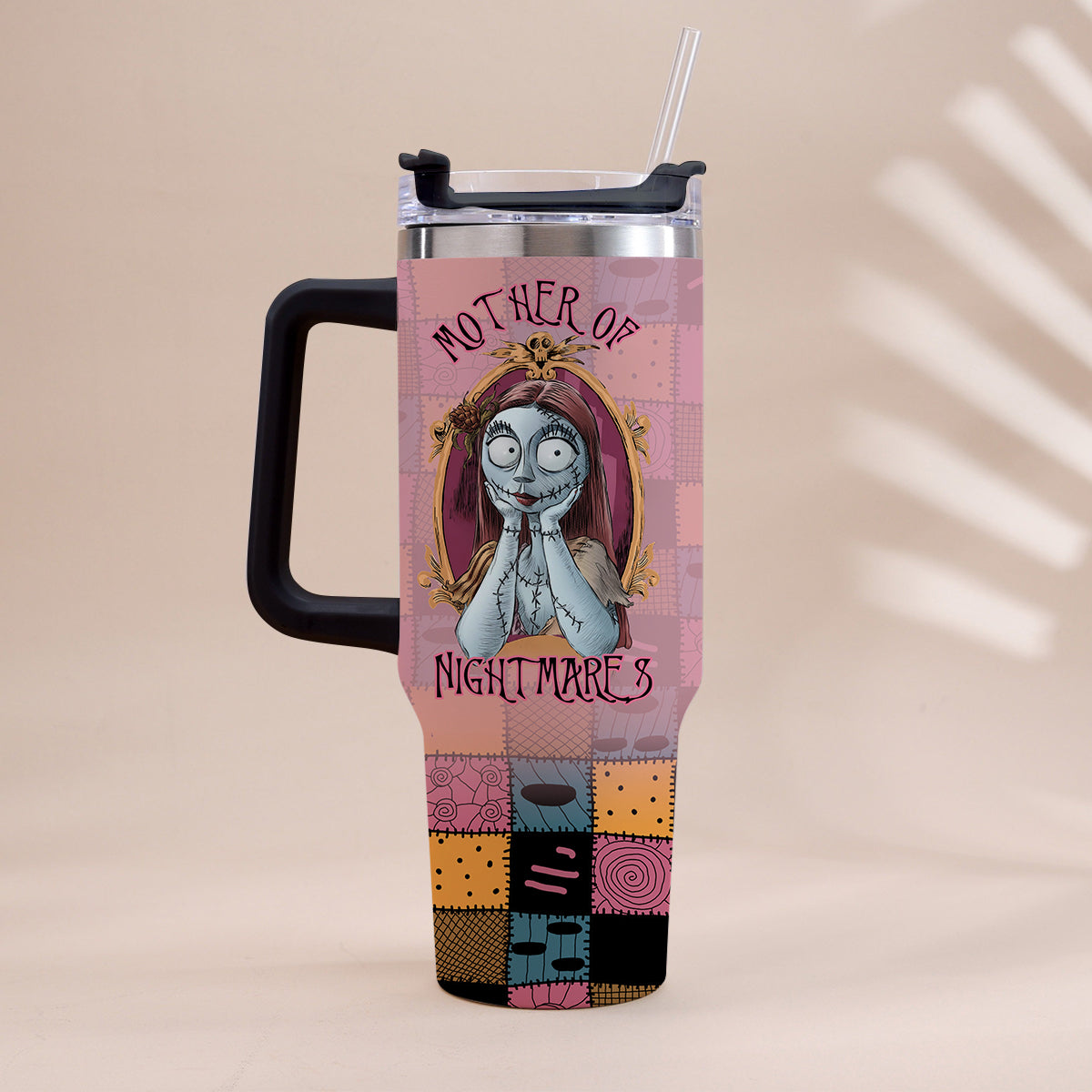 Mother Of Nightmares - Personalized Nightmare Tumbler With Handle